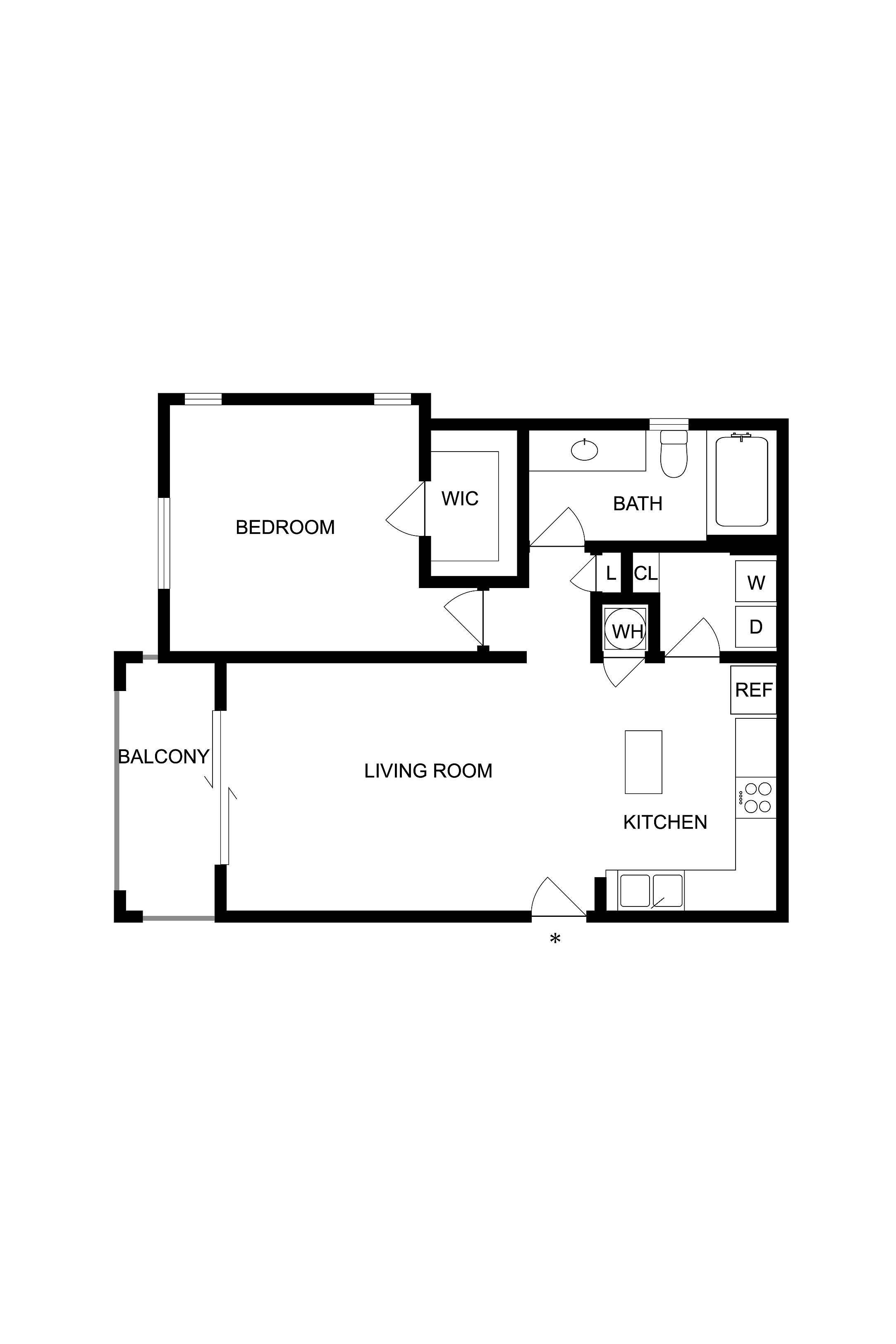 Aledo 1 Bed Apartment Doral View