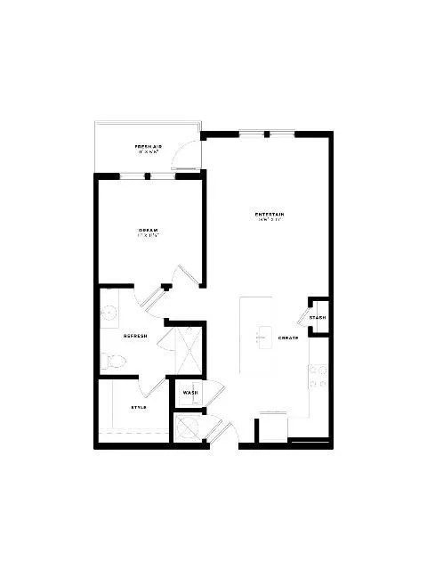 A1-2 Floor Plan Image