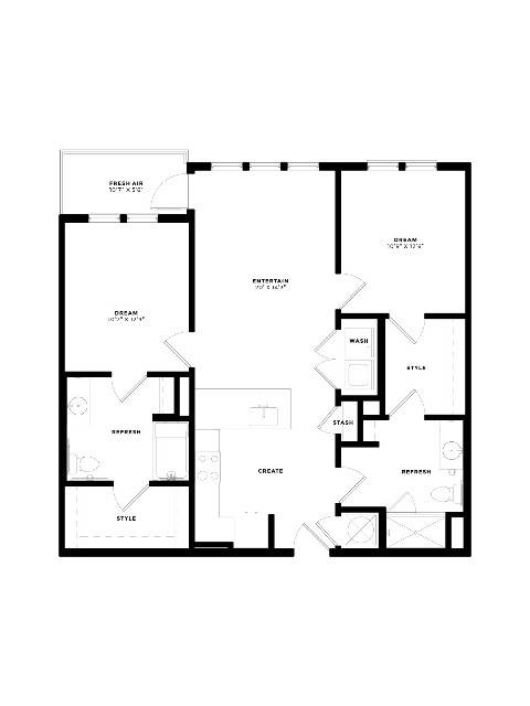 B1-A Floor Plan Image