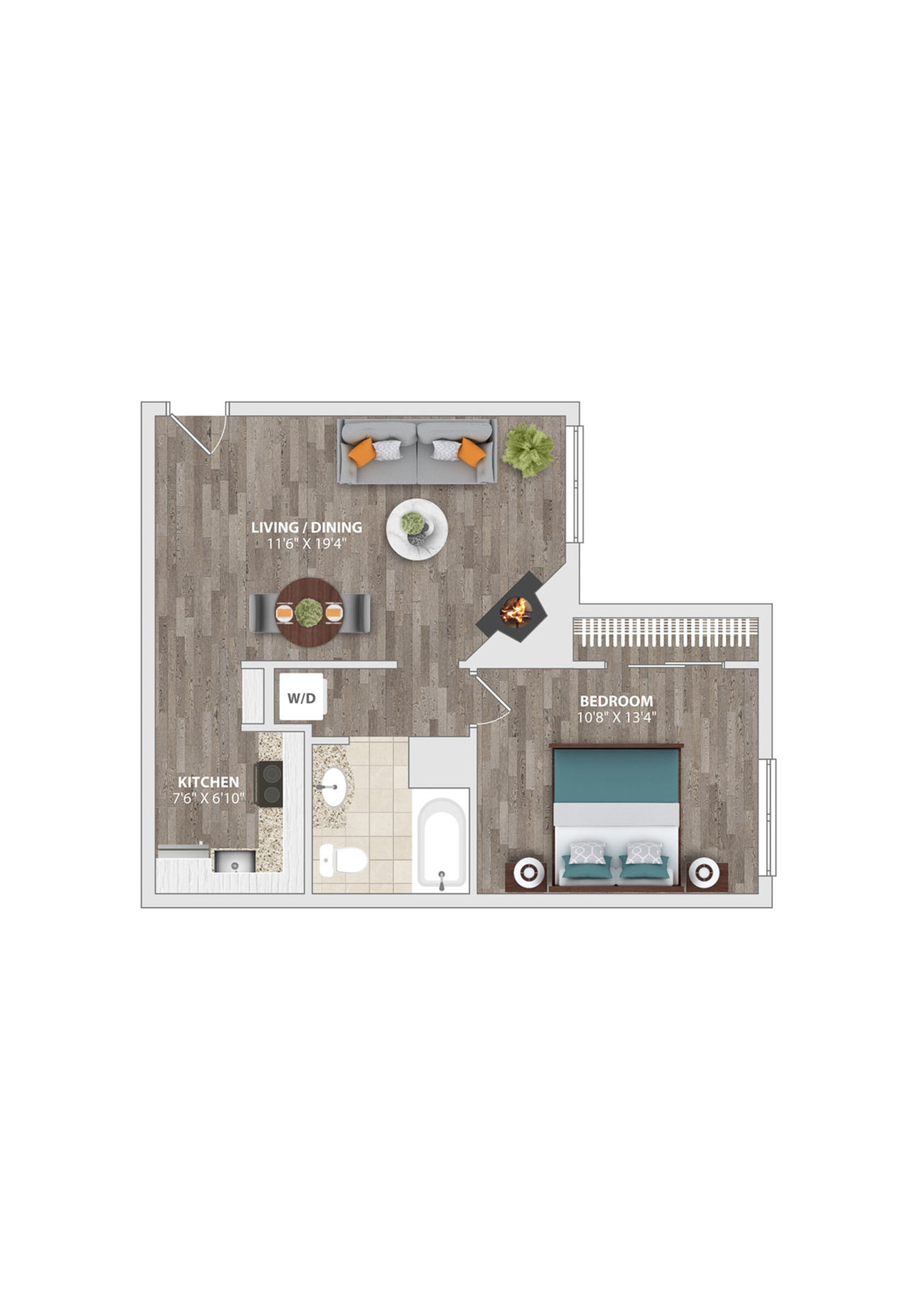 A4 Floor Plan Image