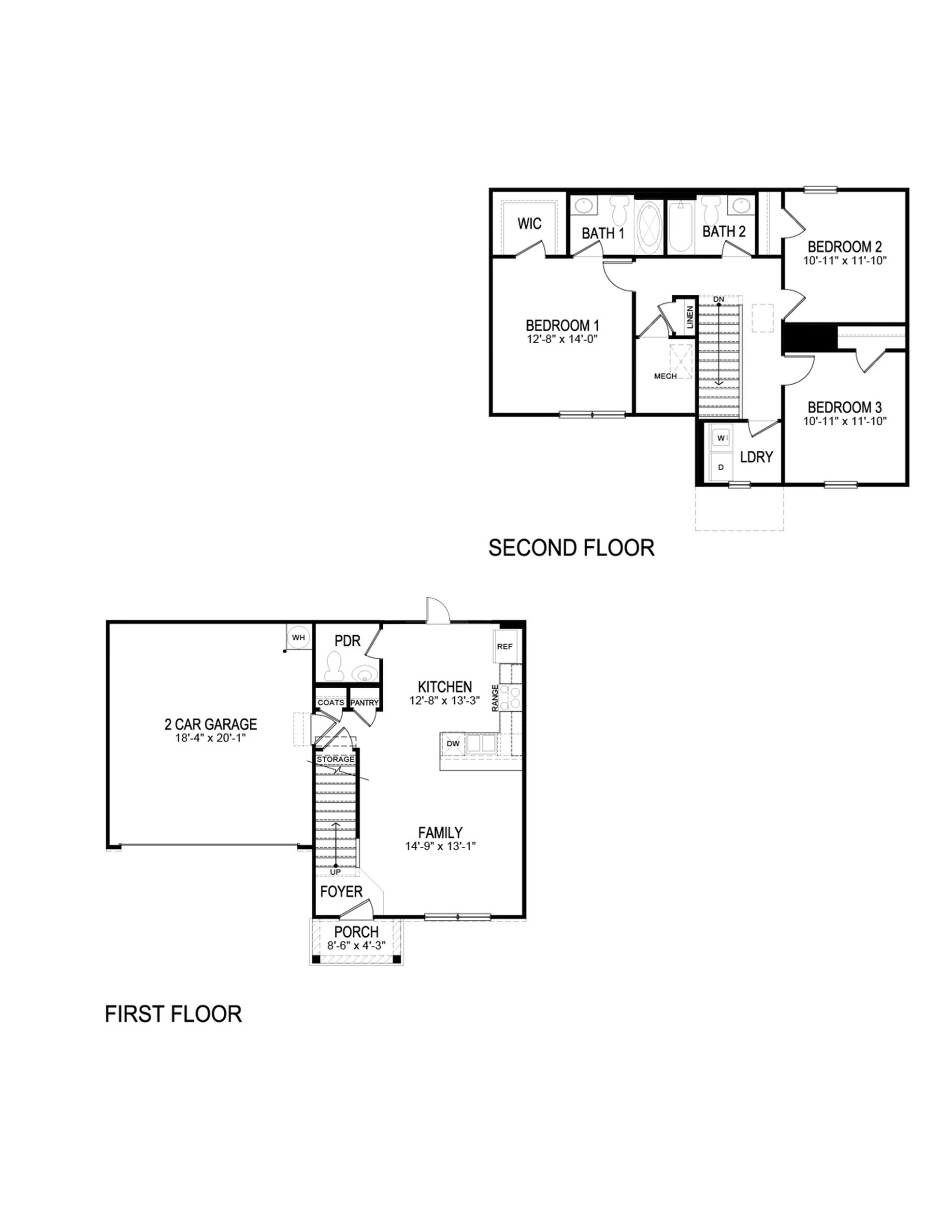 Juniper 3 Bed Apartment Oak Tree Homes for Rent