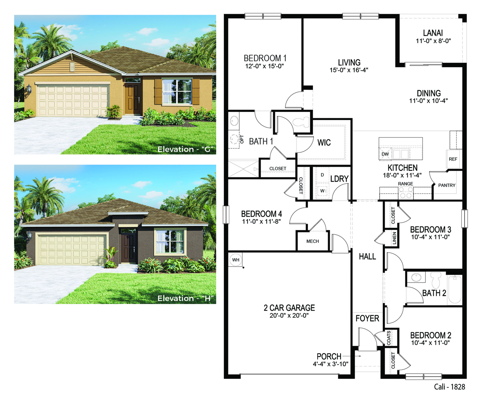 Cali Floor Plan