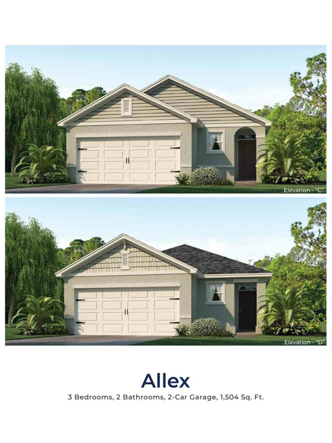 Allex Floor Plan Rendering