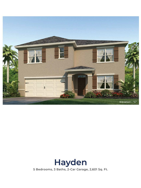 Hayden Floor Plan Rendering