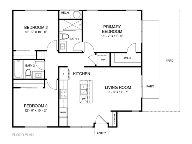 3A | 3 Bed Apartment | Veranda Dellbrook