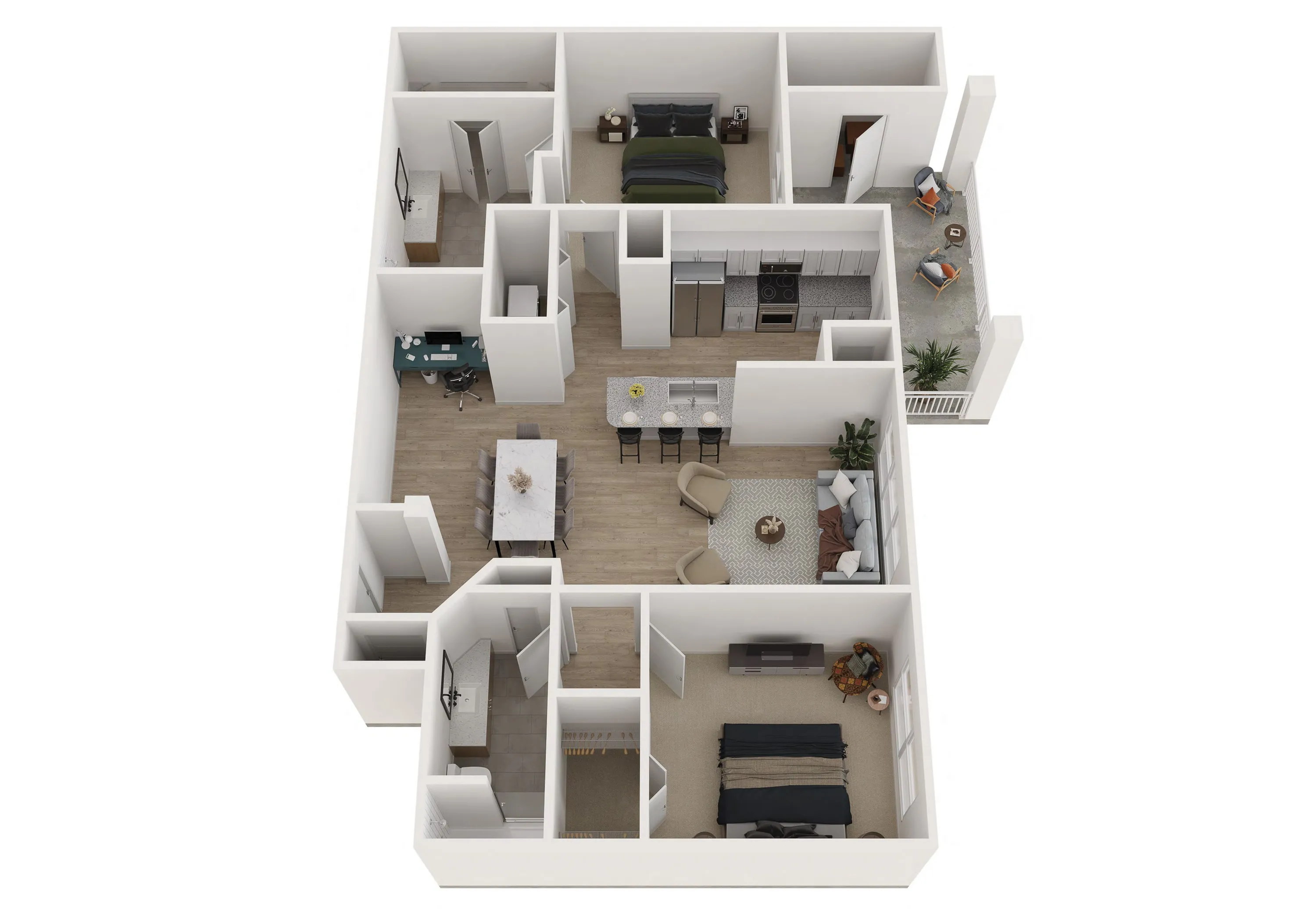 B1R Floor Plan Image