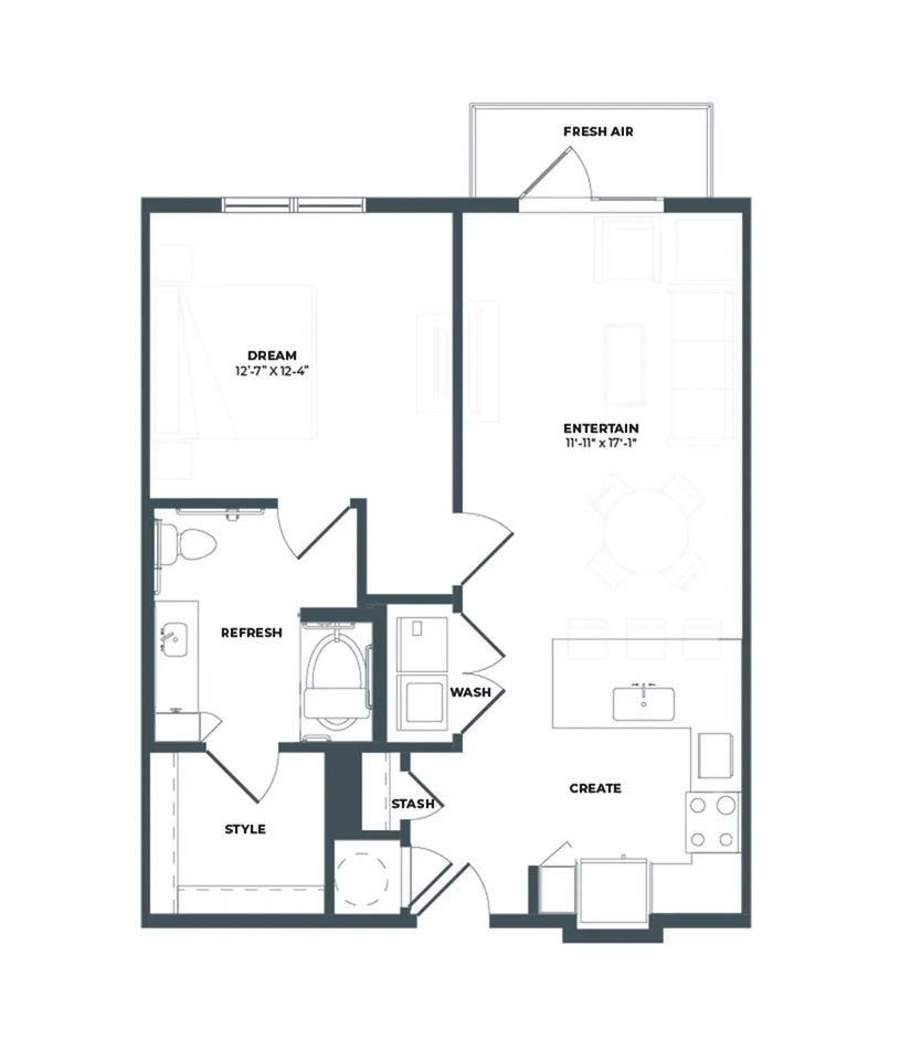A1HA Floor Plan