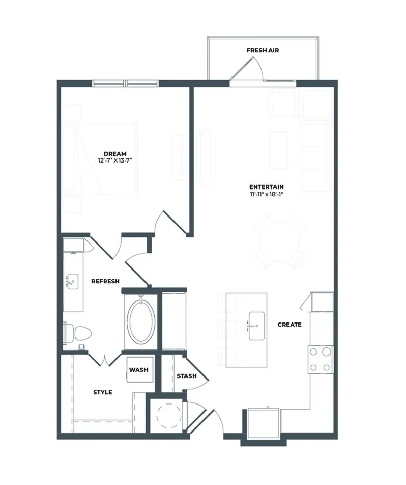 A2 Floor Plan