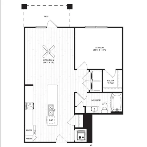 A2 Floor Plan