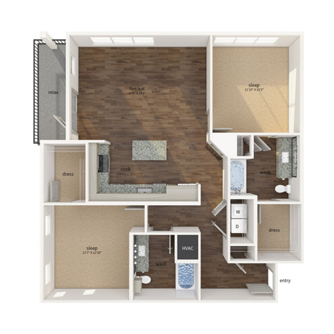 B3 Floor Plan Image