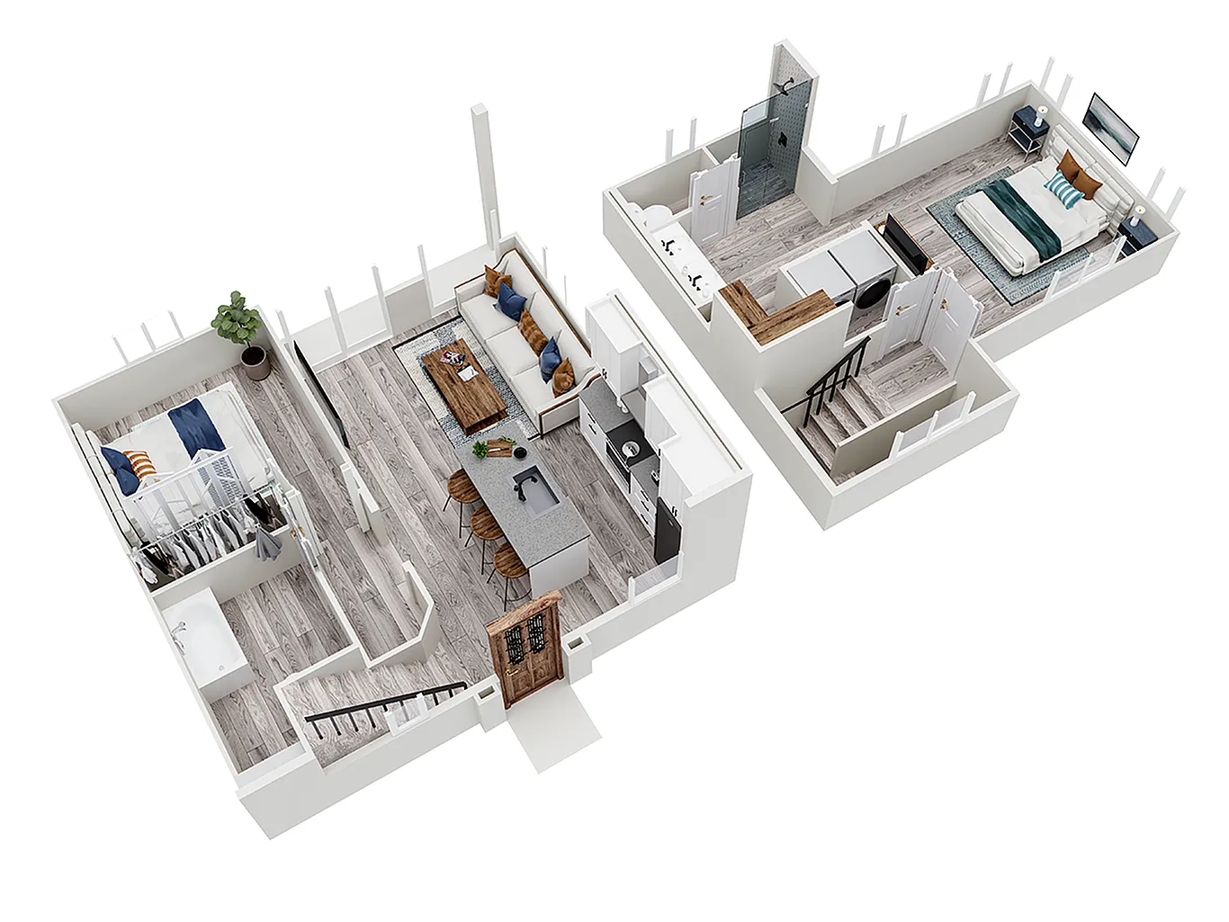 Retreat floor plan