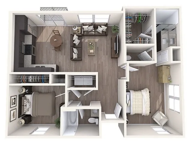 2x2 Floorplan
