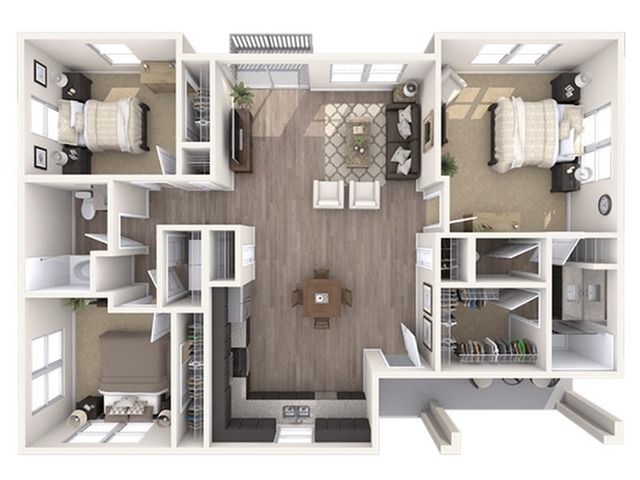 3x2 Floorplan