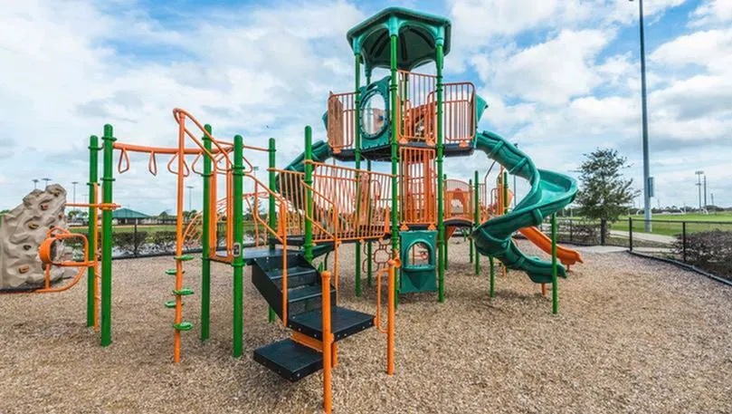 outdoor Playground on sunny day