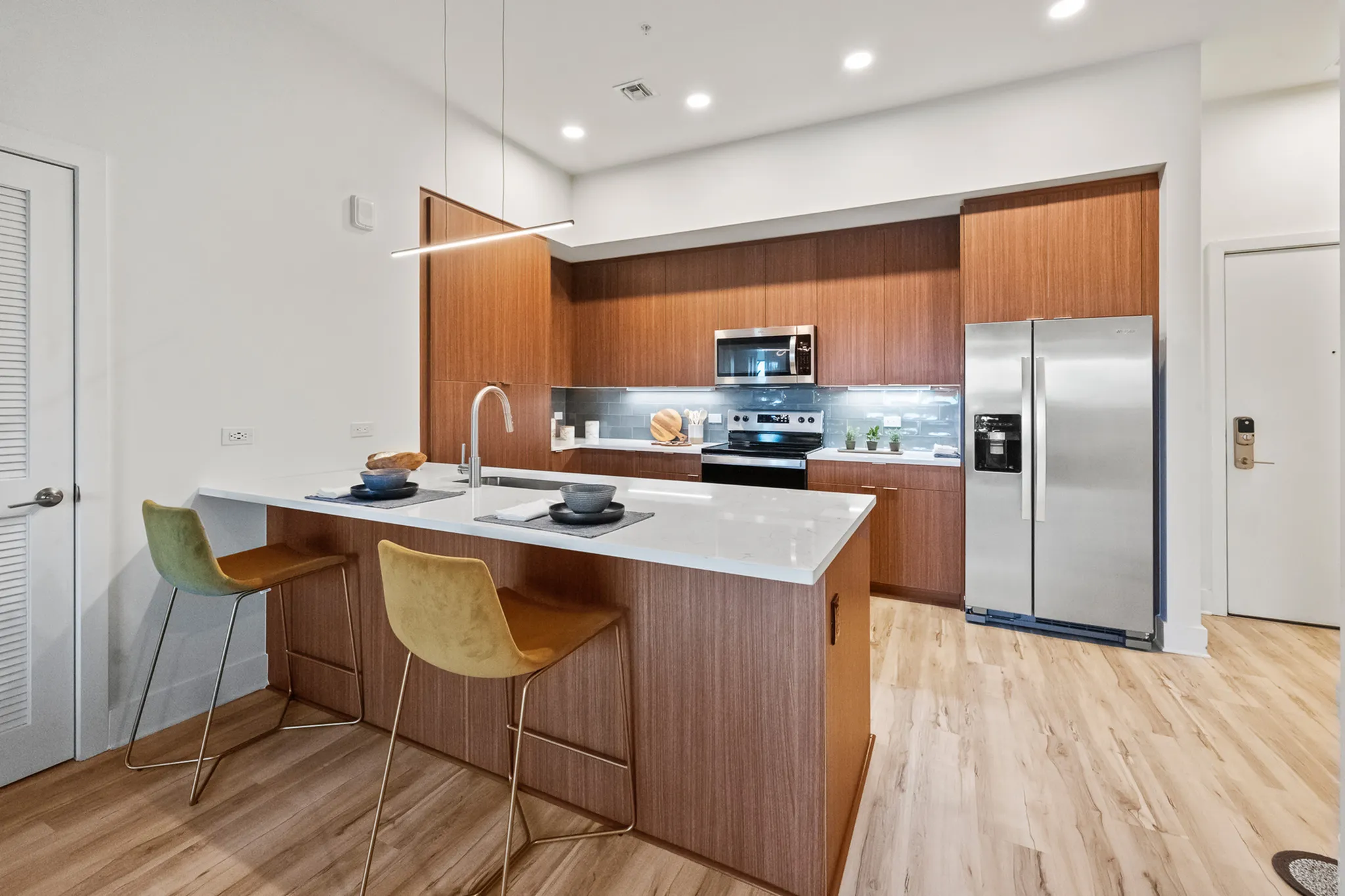 stainless steel appliances