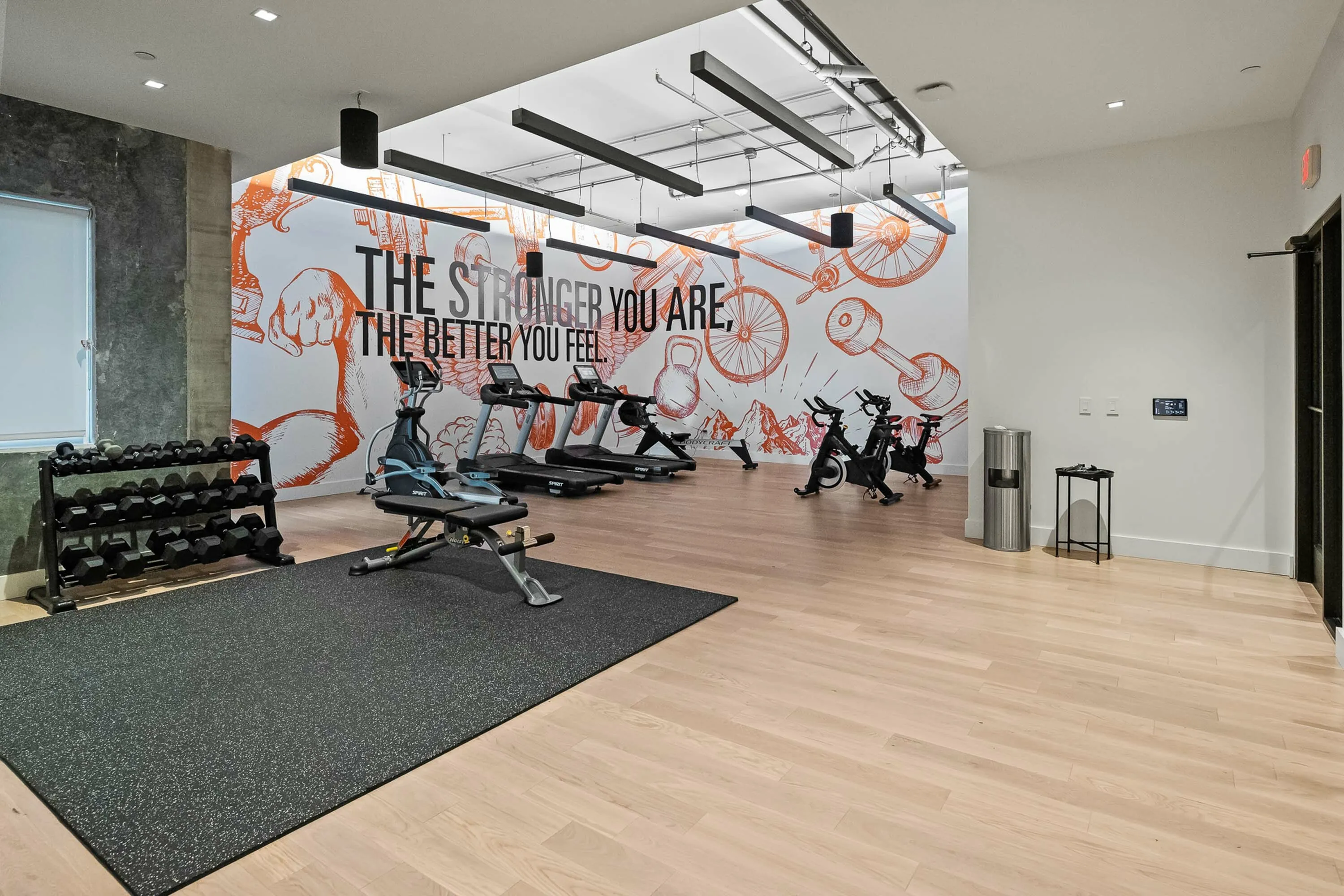 indoor fitness center