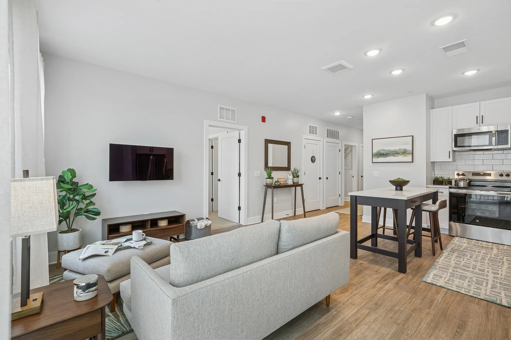 plank style wood flooring
