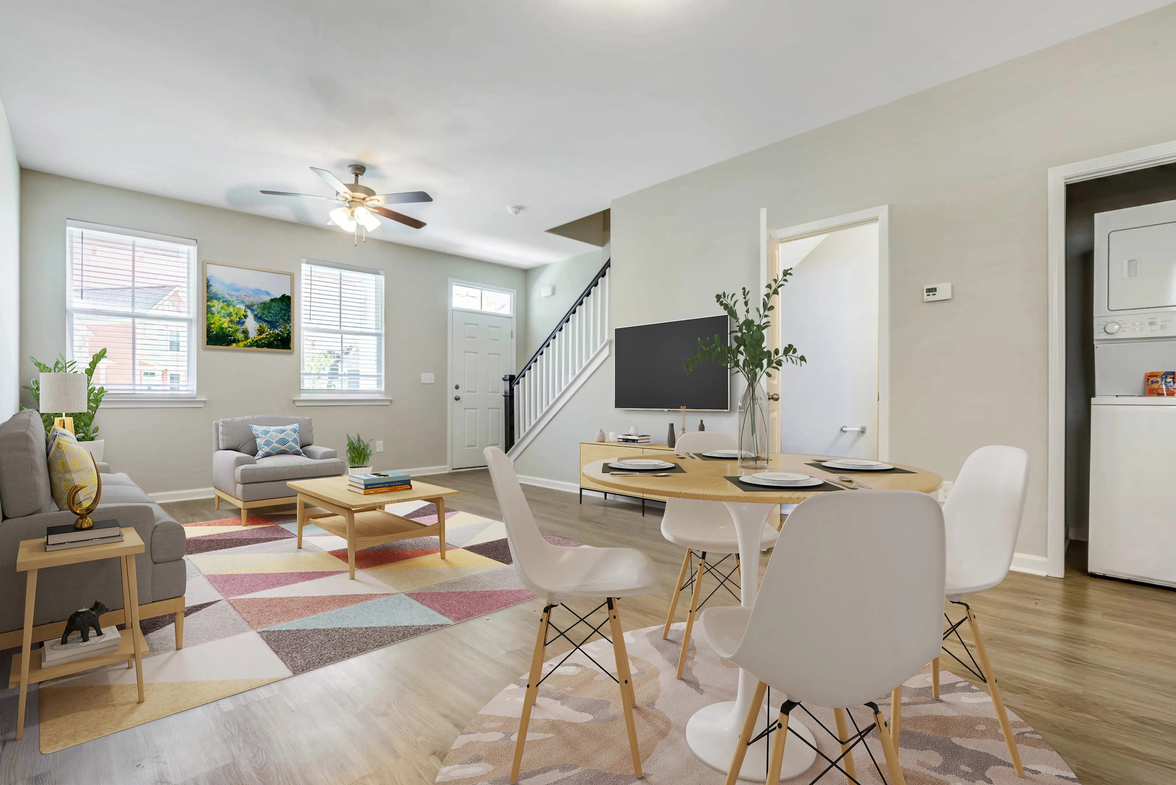luxury blank flooring