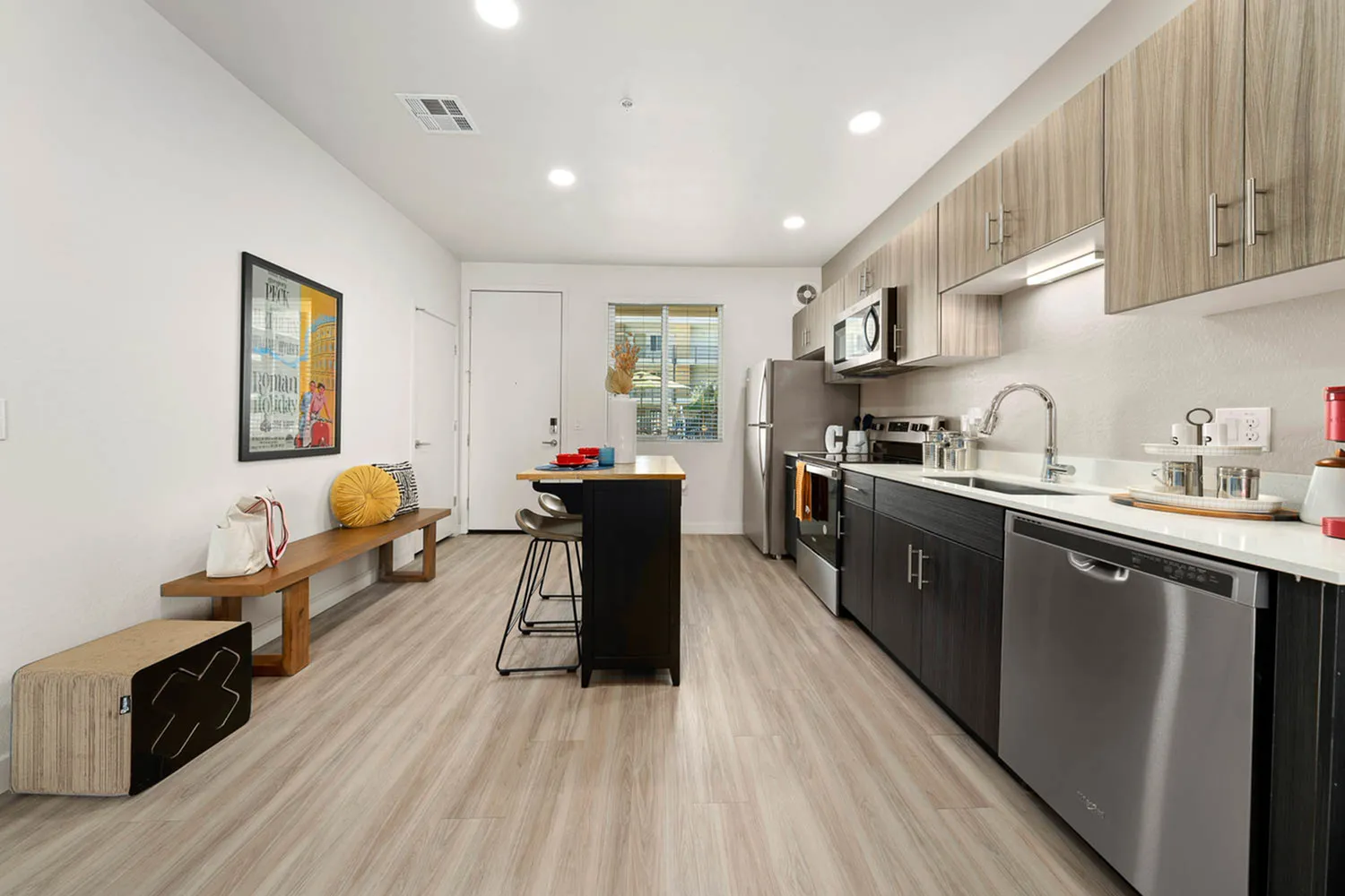 wood style plank flooring