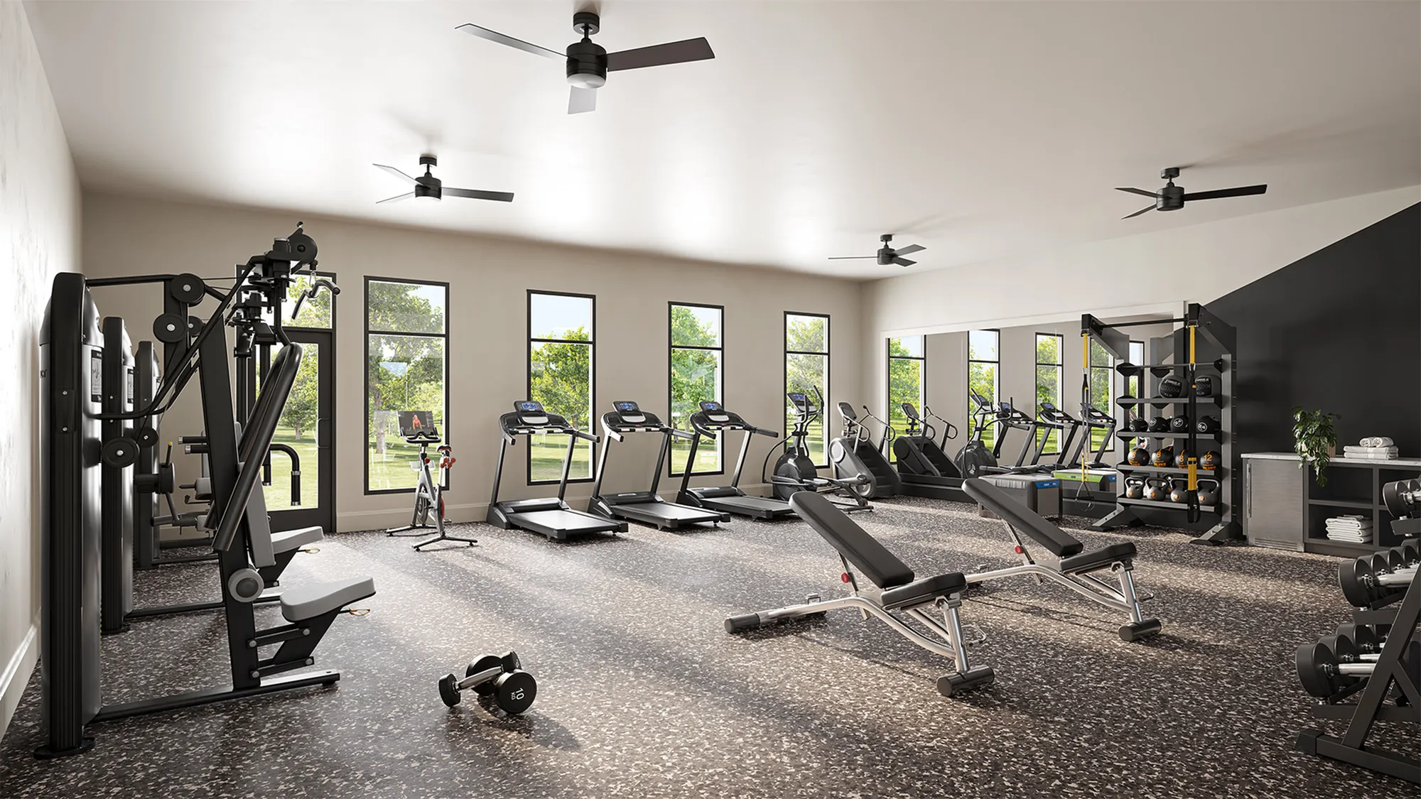 fitness center
