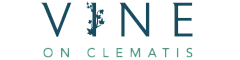 vine on clematis logo