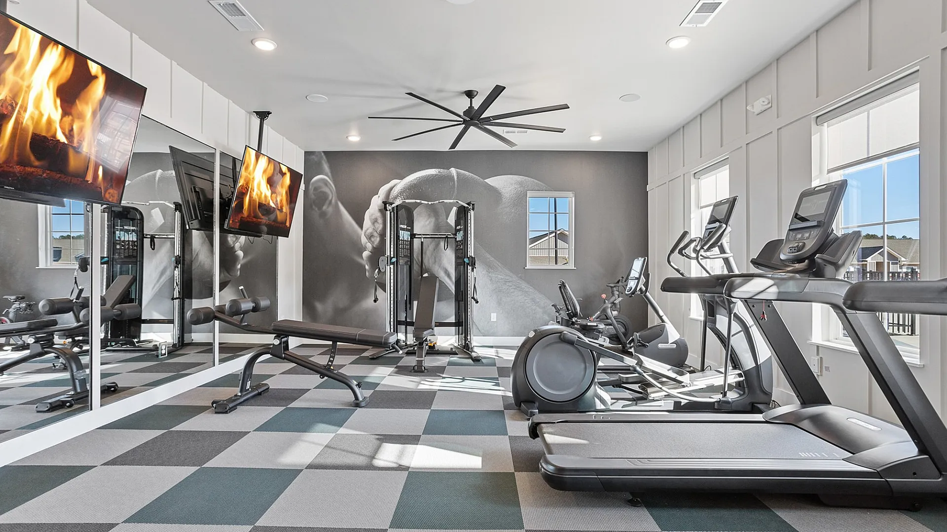 State-of-the-art Fitness Center at Sanctuary at Indian Creek