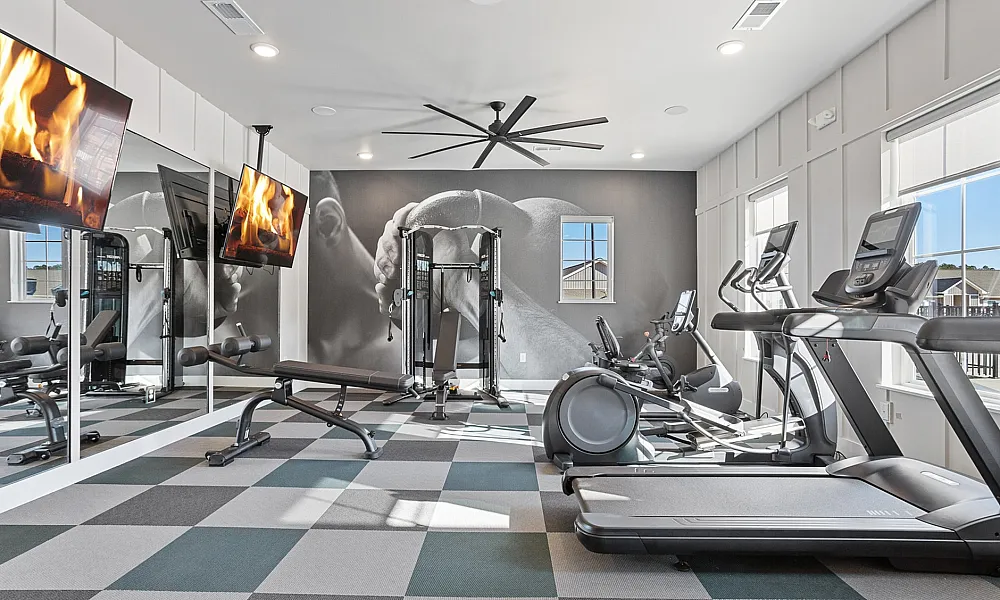 State-of-the-art Fitness Center at Sanctuary at Indian Creek