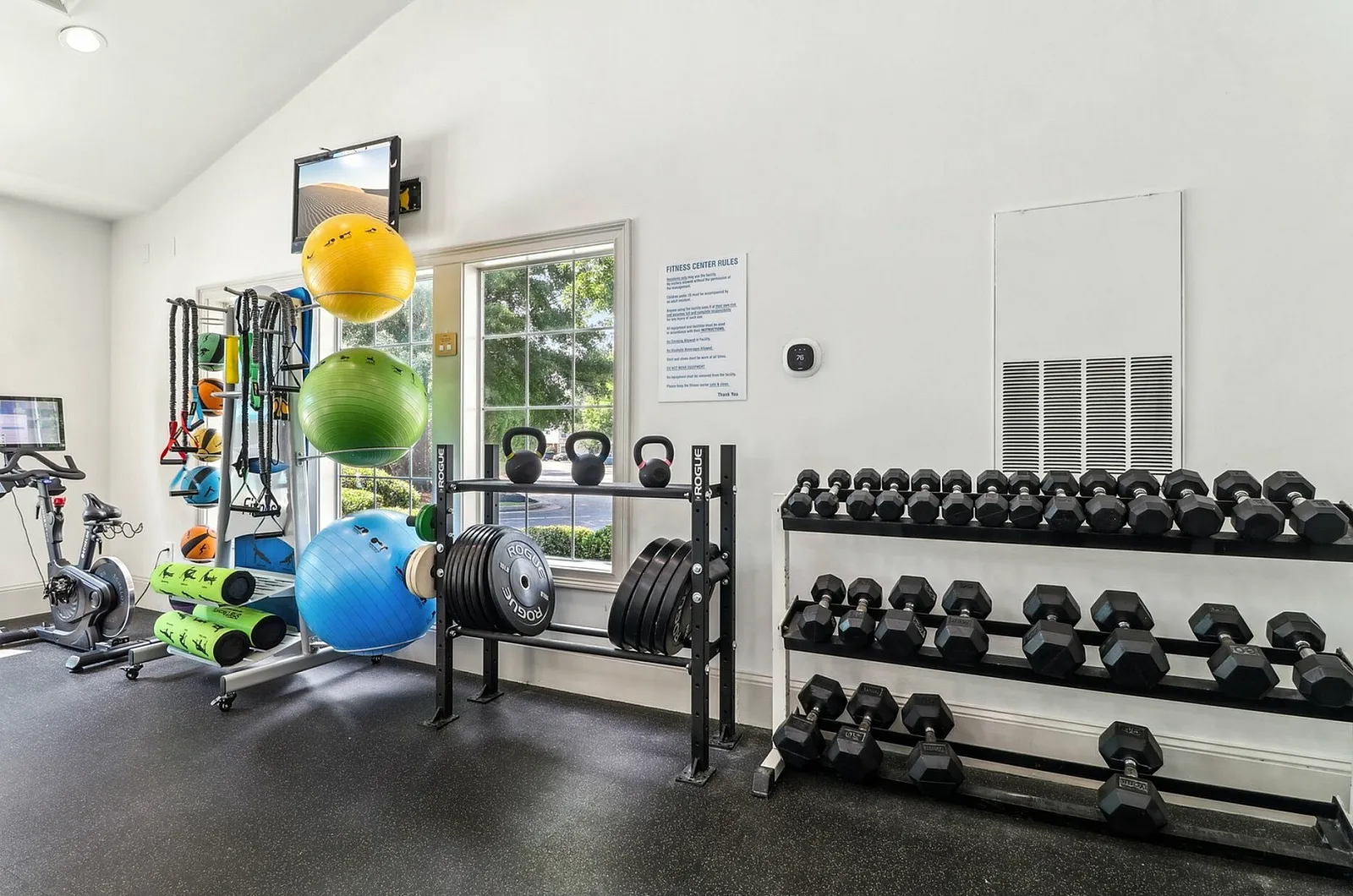 Fitness Center at Varia at Oakcrest