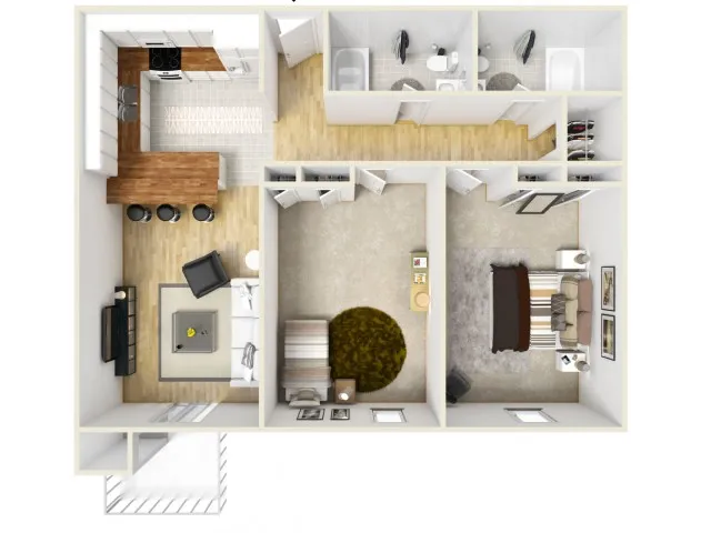 Two-bedroom