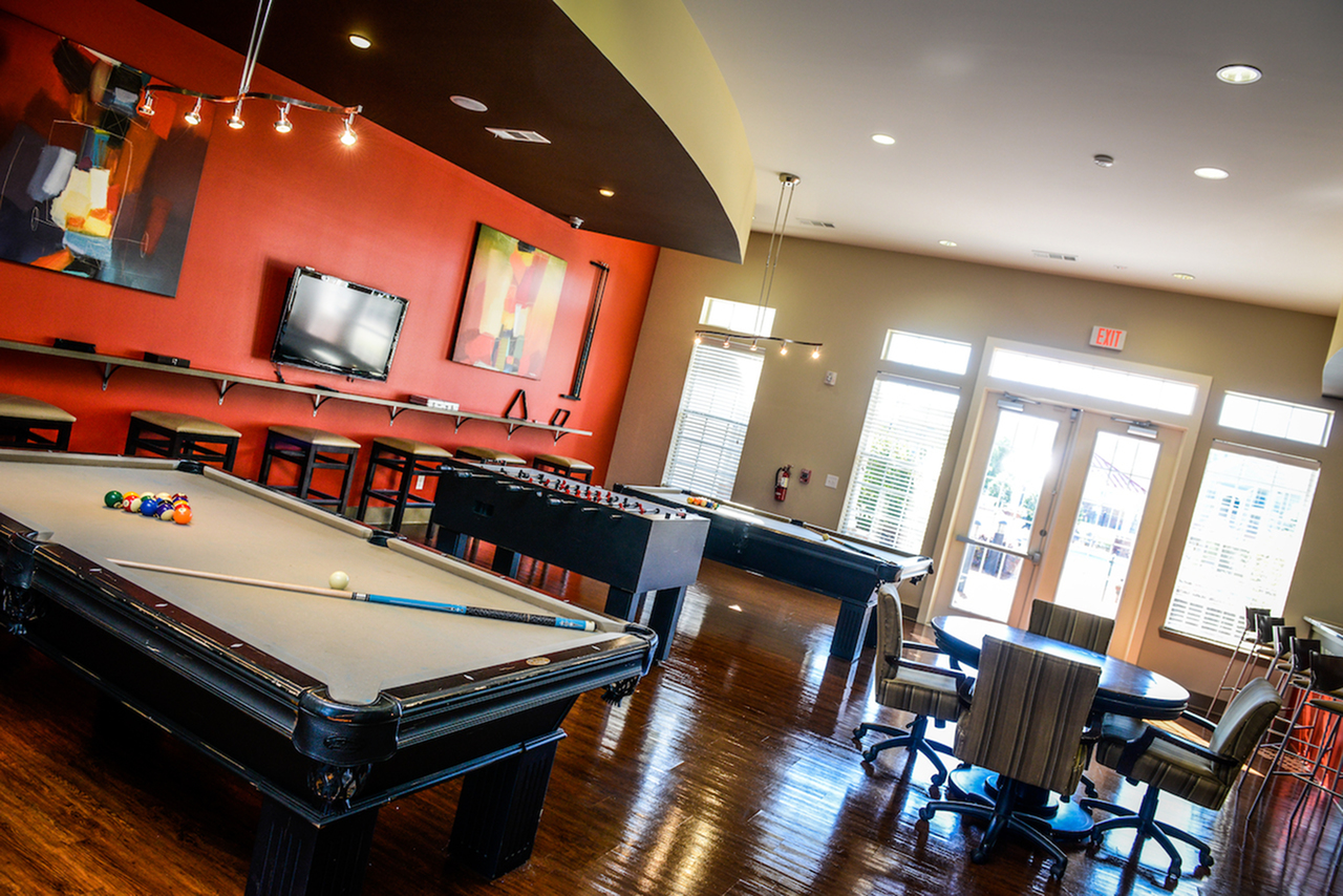 Image of Game Room with Billiards for Independence Place West Fayetteville