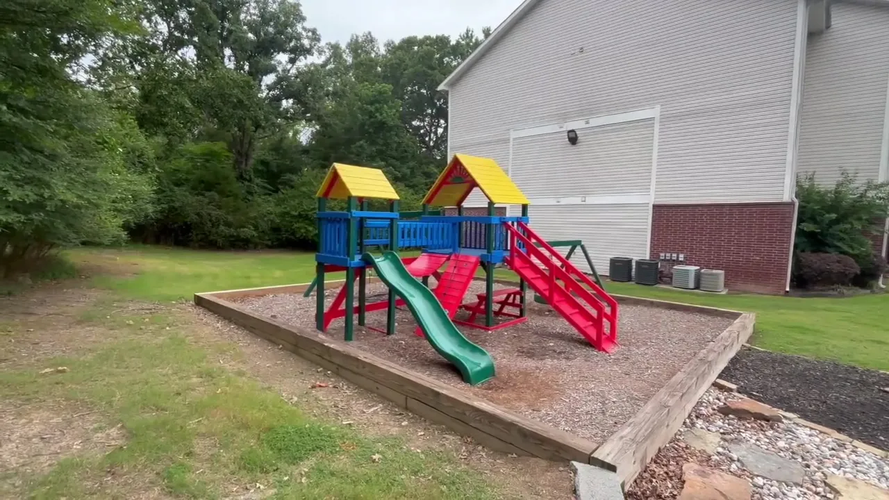 Playground & BBQ Area