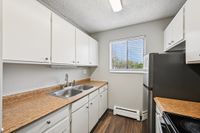 Modern galley kitchen