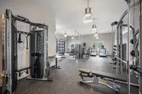 Furnished fitness center