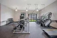 Furnished fitness center