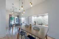 Indoor community dining area