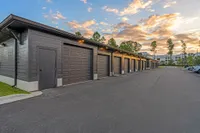 Exterior of garages
