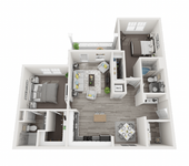 The Maison, 2 Bed, 2 Bath