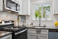 New Stainless and Black Appliances