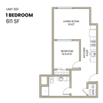 One Bedroom Example