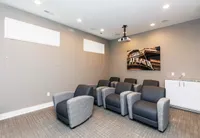 Enjoy exclusive access to our private movie theater room—just one of the many resident amenities at Legacy Landing.