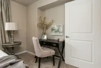 Functional meets comfortable in our spacious bedrooms, each designed with thoughtful details like extra room for a desk for work or study.