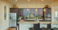 Need a caffeine boost or a space to mingle? Our resident kitchen and coffee bar are always brewing good vibes.