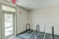 Secure indoor bike storage makes it easy to get around campus or town — and keep your ride protected.