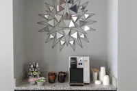 Brew a pick-me-up anytime—our resident coffee station is always open for your next cup and quick catch-up.