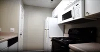 While some units are not fully renovated with granite countertops and stainless steel appliances, all of our classic kitchen setups are well maintained and feature a refrigerator, built-in microwave, dishwasher, and easy flow between spaces.