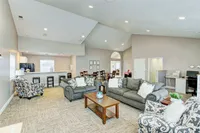From cozy living space and open-concept kitchen to a tucked-away business center, Hamilton Station’s clubhouse is designed for comfort, connection, and convenience.