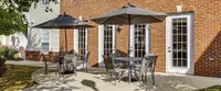 Breathe in the fresh air and stay awhile. Our community patio is perfect for casual dinners, quiet mornings, or just catching up under the shade.
