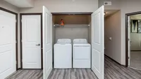 Each 11Fifty on Olson apartment include a full size washer and dryer in the unit.