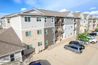 Private patios or balconies are available
