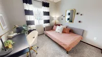 A variety of floor plans are available to meet bedroom and home office needs.